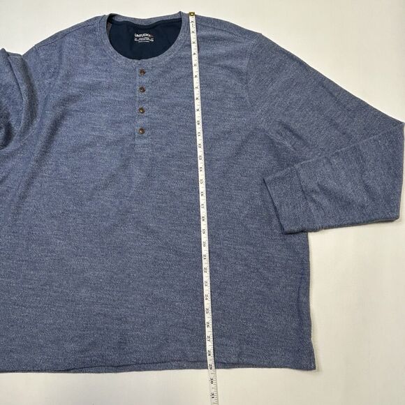 Untuckit Urey Grassi 40983 Long Sleeve Henley Shirt Men’s Size 3XL Button Lot 2 - Picture 7 of 16